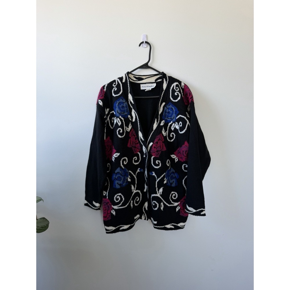 Vintage 90s Cardi Size Large Multicolor